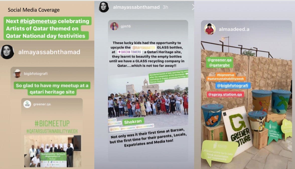 Next #bigbmeetup celebrating Artists of Qatar themed on Qatar National day festivities