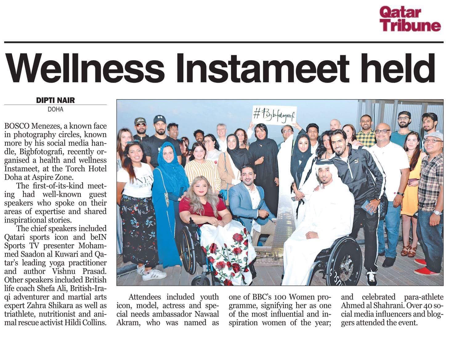 Wellness Instameet held