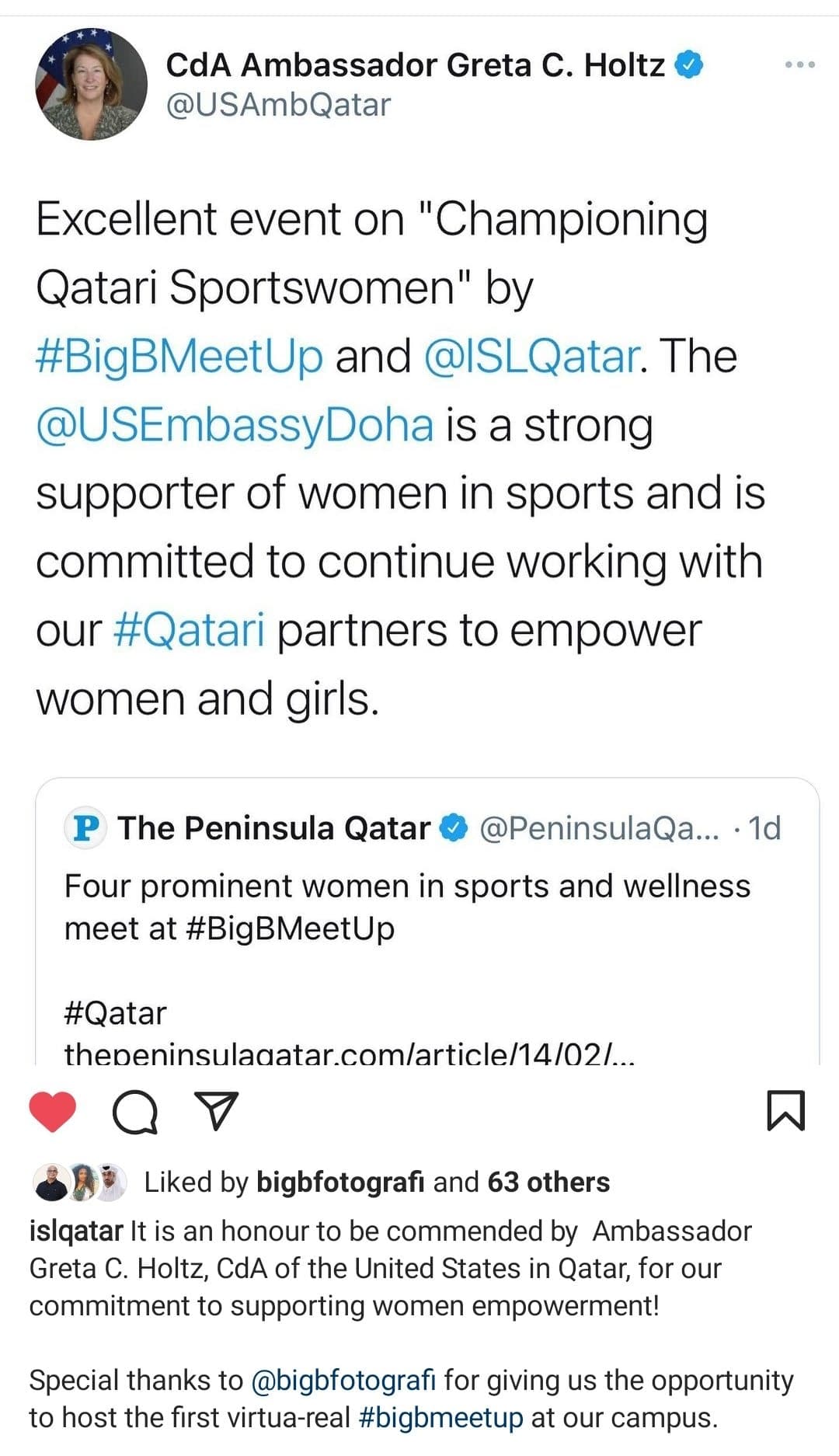 Four prominent women in sports and wellness meet at #BigBMeetUp