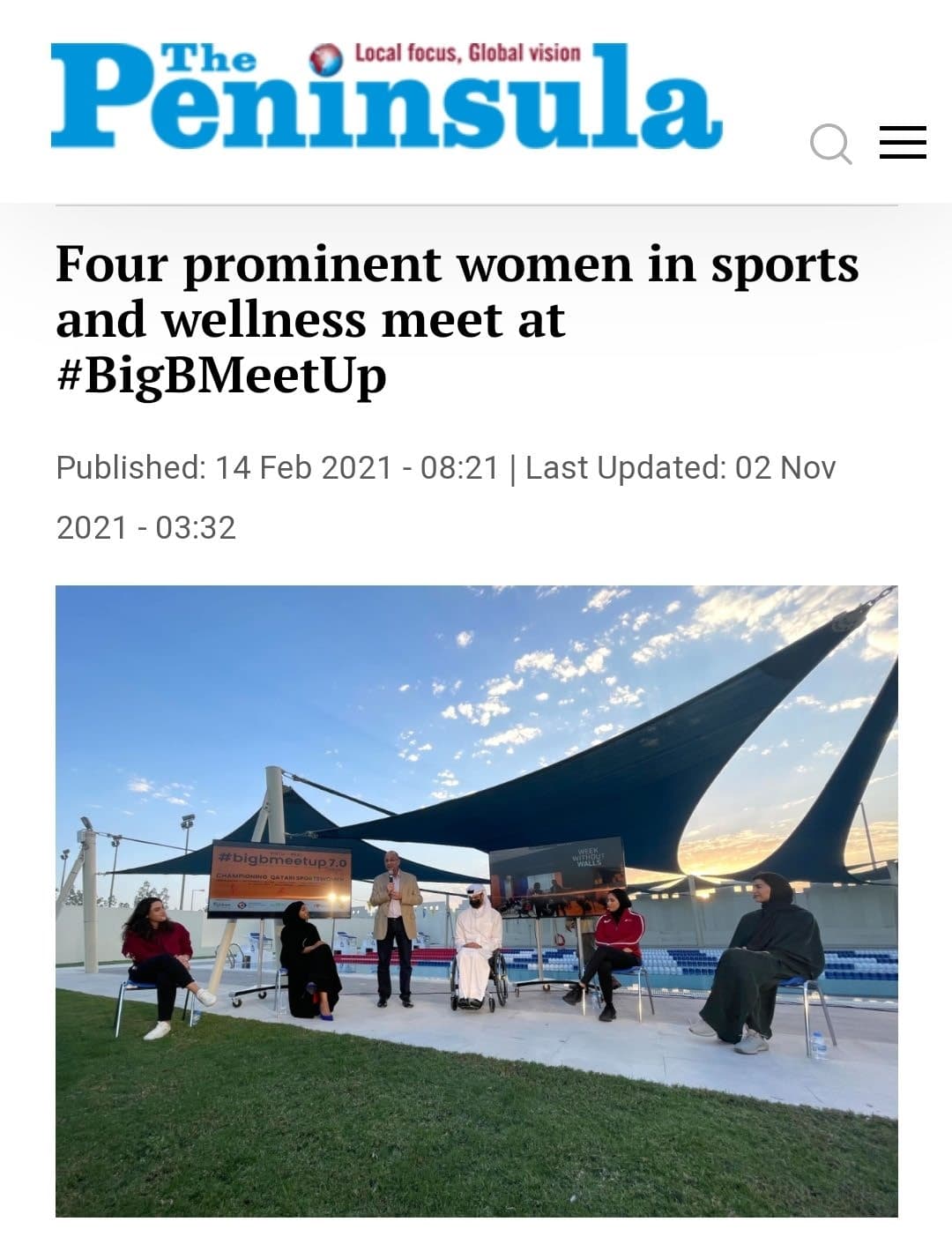 Four prominent women in sports and wellness meet at #BigBMeetUp