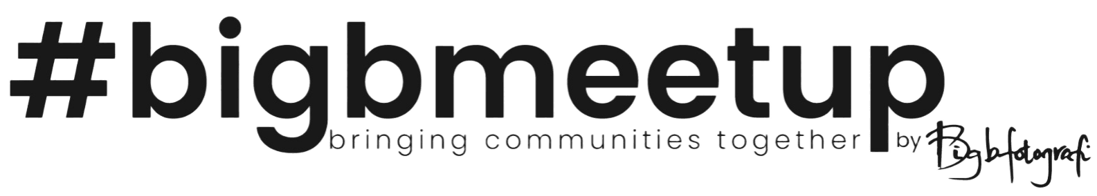 #bigbmeetup logo